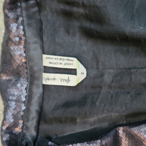 Free People Sequin Blazer Size 2 - Picture 4 of 16